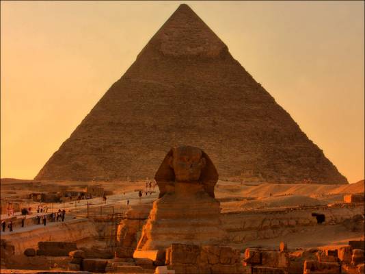The Sphinx and The Pyramid