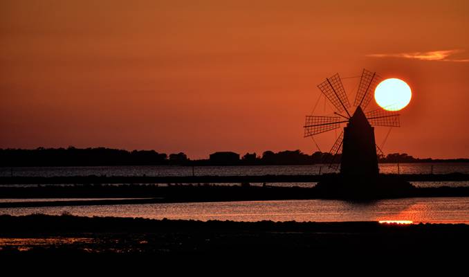 Italie - Sicile - Marsala - salines