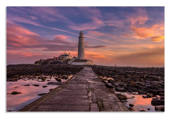 St Mary's Island and its Lighthouse