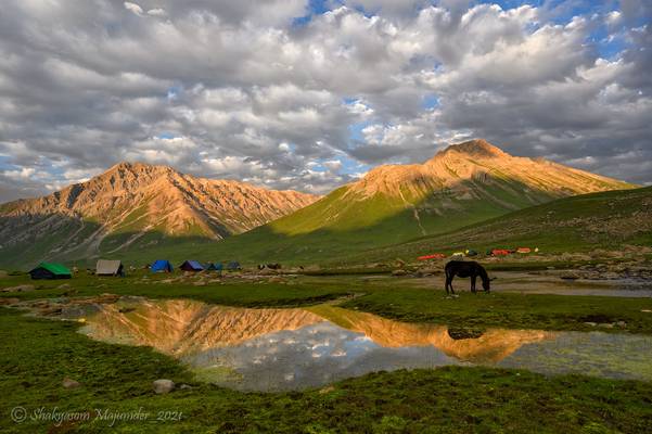 A fascinating afternoon at the Vishansar Lake Campsite