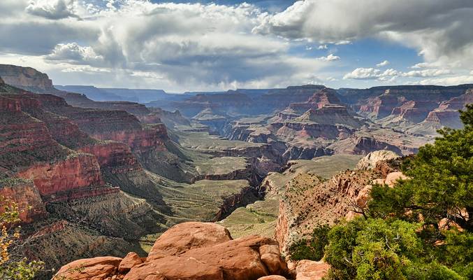USA - Arizona - Grand Canyon South Rim - South Kaibab Trail - Cedar Ridge