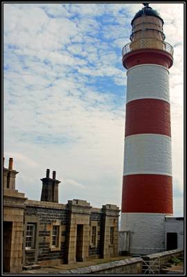 Eileen Glass Lighthouse, Scalpay, Harris. Outer Hebrides