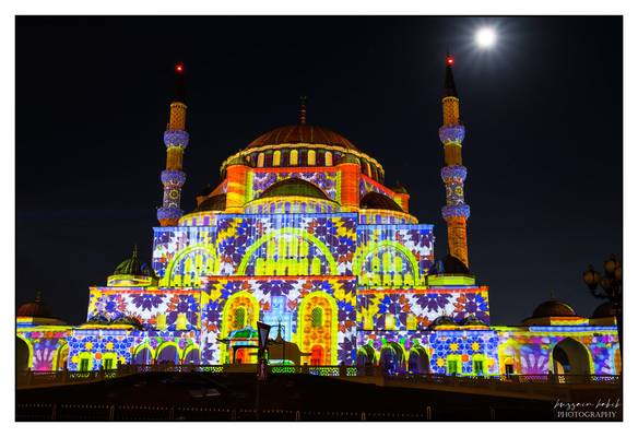 Sharjah Mosque- Light Festival 2022
