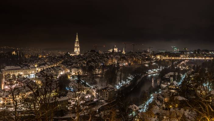 Berne by night