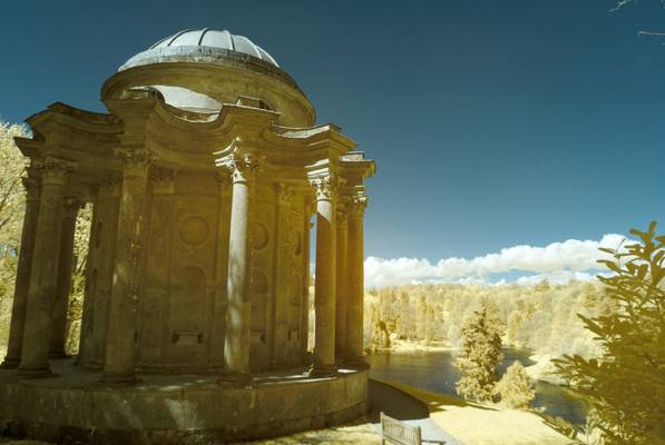 Stourhead in Infrared.