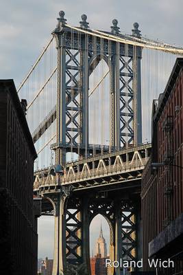 New York - Manhattan Bridge and Empire State Building