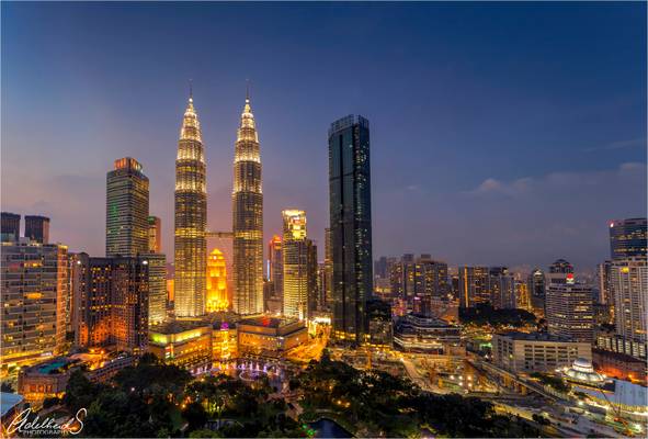 Kuala Lumpur in Blue