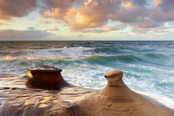 Winter Light at La Jolla, California