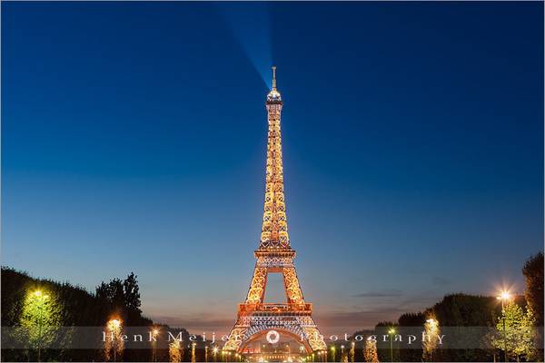 Eiffel Tower from Champ de Mars