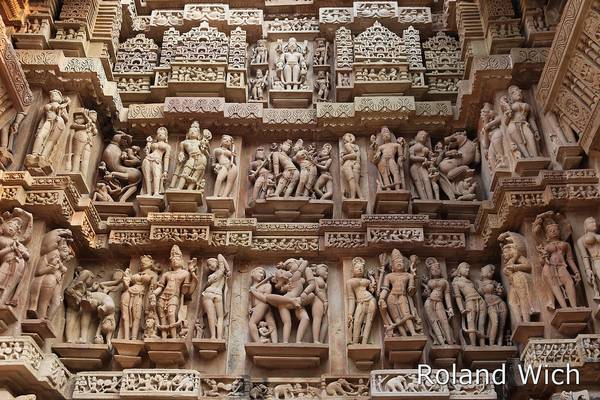 Khajuraho - Temple Carvings