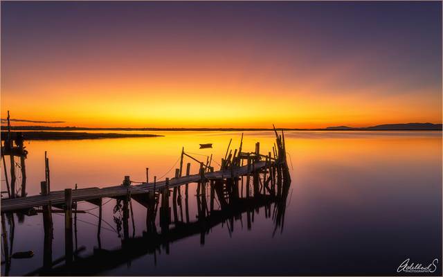 Sunset at Carrasqueira, Portugal