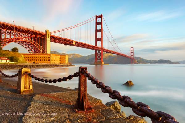 Suspensions - Golden Gate Bridge, San Francisco, California