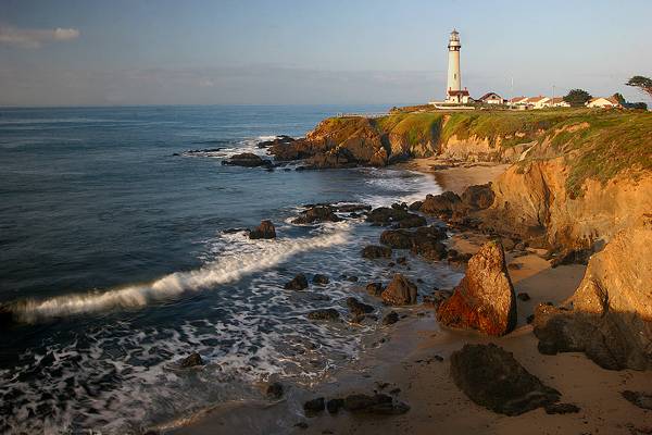 Pigeon Point after sunrise