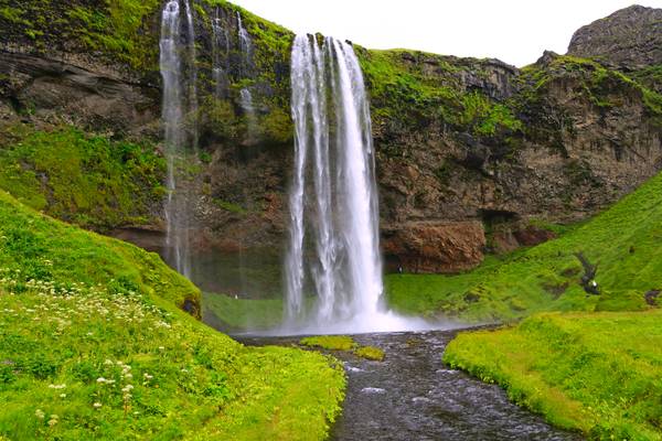 Seljalandsfoss waterfall, Iceland