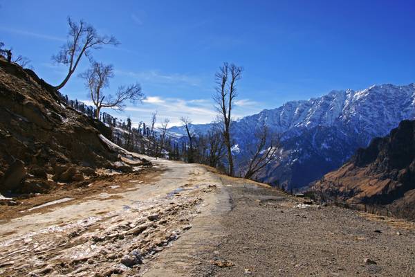 Manali Snow Point road