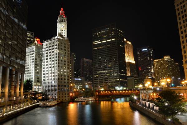 Wrigley Clock Tower - Chicago