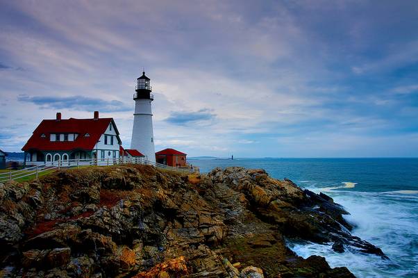 The Maine lighthouse