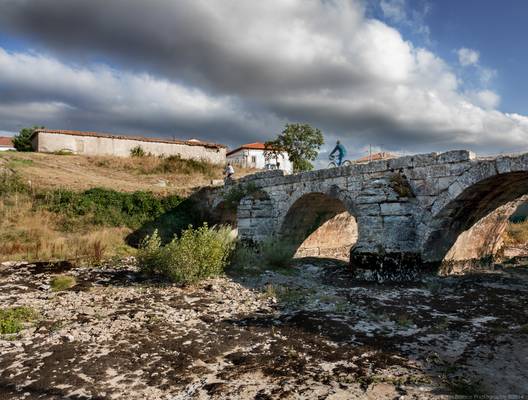 Puente Romano en Quincoces de Yuso. Burgos