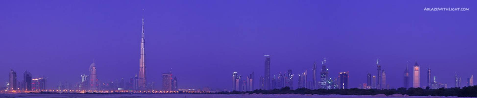 Downtown Dubai at Sunrise