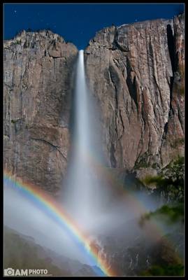 Yosemite Falls Double Moonbow