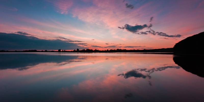 Sunset at Anglezarke Reservoir #4, Rivington, Lancashire, North West England