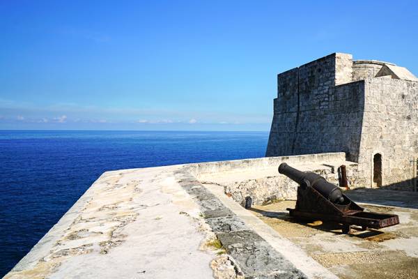 Guarding the fortress, El Morro, Havana