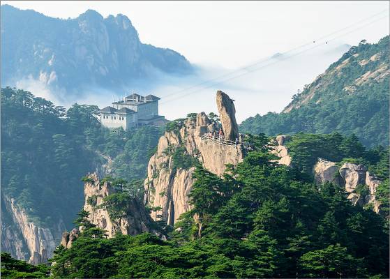 Huangshan mountains. China  UNESCO World Heritage Site