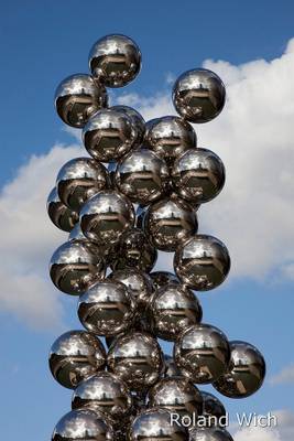 Bilbao - Spheres Sculpture at Guggenheim