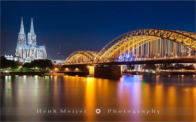 Cathedral & Hohenzollern Bridge - Cologne - Germany