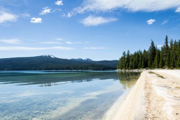 Simax Beach, Crescent Lake, Oregon