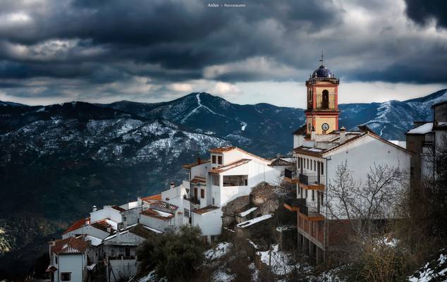 invierno en algatocin.