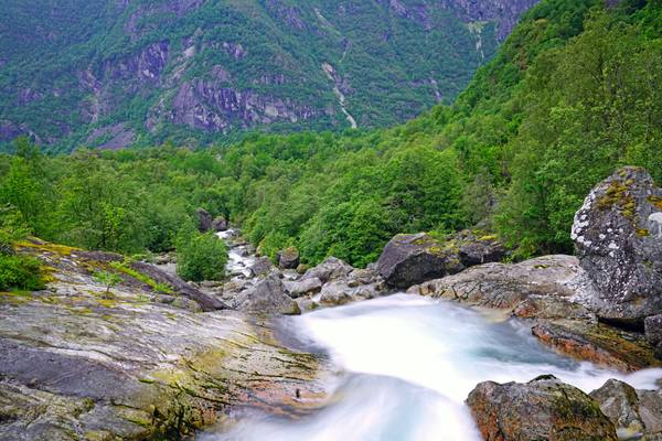 Austdølo river valley, Osa, Norway