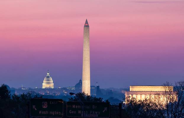 Washington DC in Dawn