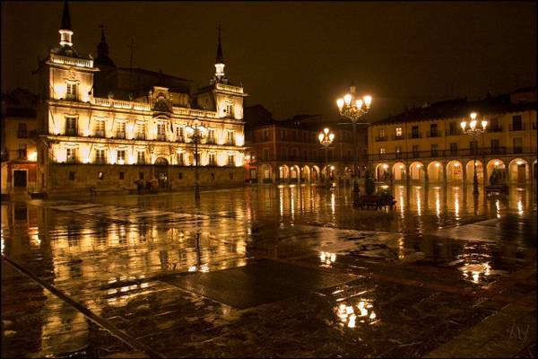 Plaza Mayor. LEÓN. CASTILLA Y LEÓN