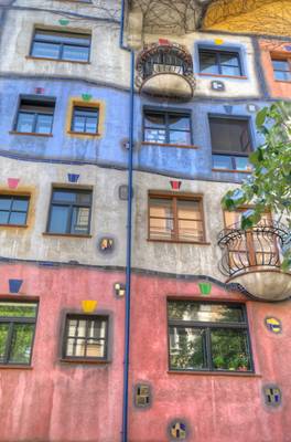 The Hundertwasserhaus, Vienna