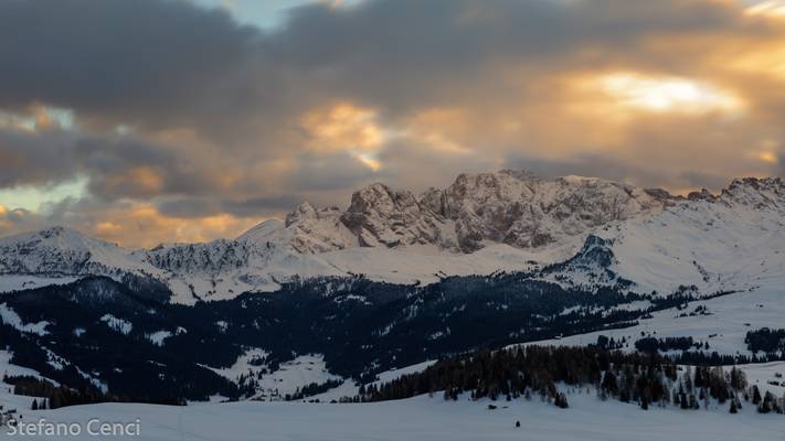 Dolomiti sunset