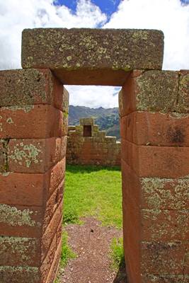 Gate to Intihuatana, Pisac fortress