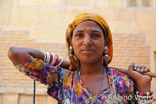 Woman in Jaisalmer