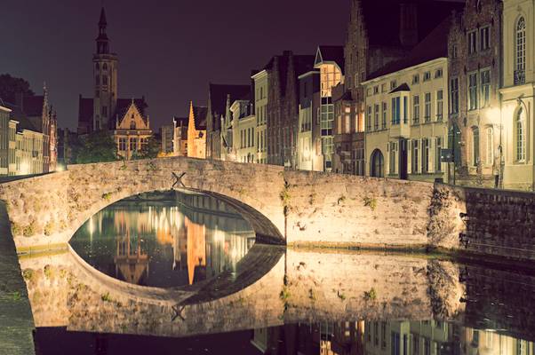 In Bruges 7/7: Koningsbrug & Poortersloge