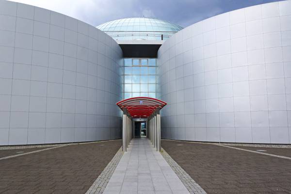 Entrance to Perlan, Reykjavík