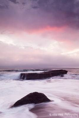 Clearing Fog - Hole in the Wall Beach