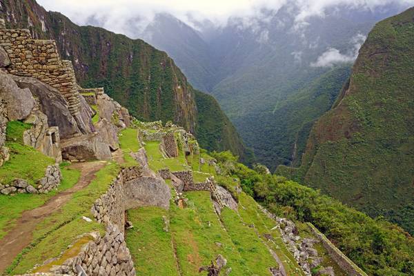 Terraces of Machu Picchu