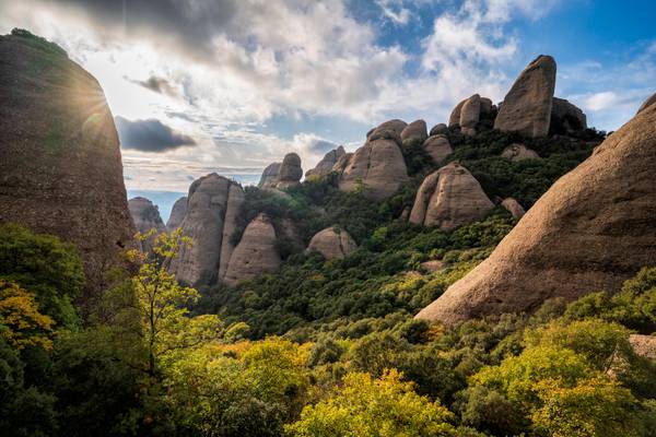 Montserrat Sanctuary, Catalonia, Spain