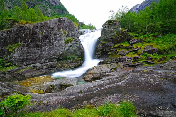 Roykjafossen waterfall, Osa, Norway