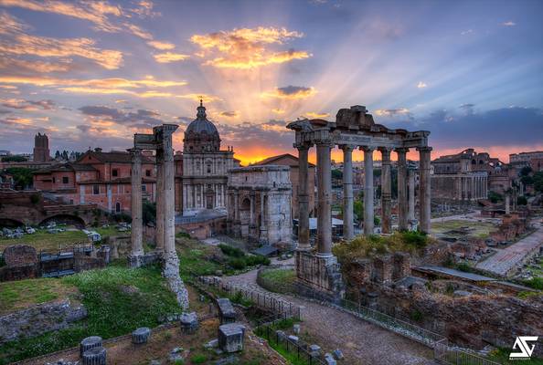 Forum Romanum / Sunrise