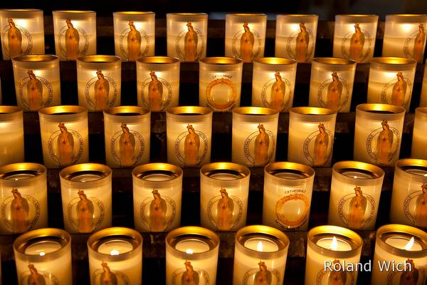 Paris - Candles in Notre Dame