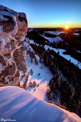 Chasseron sunset