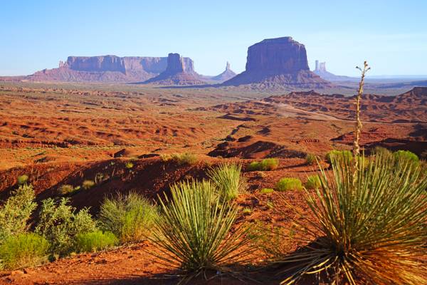 Gorgeous view from John Ford Point, Monument Valley, USA