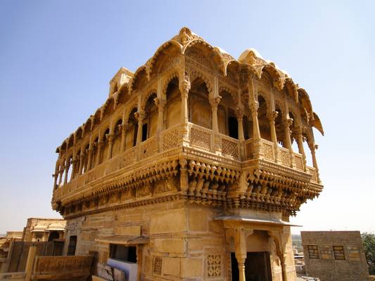 Haveli, Jaisalmer, Rajasthan, India  - जैसलमेर, उदैपर, भारत