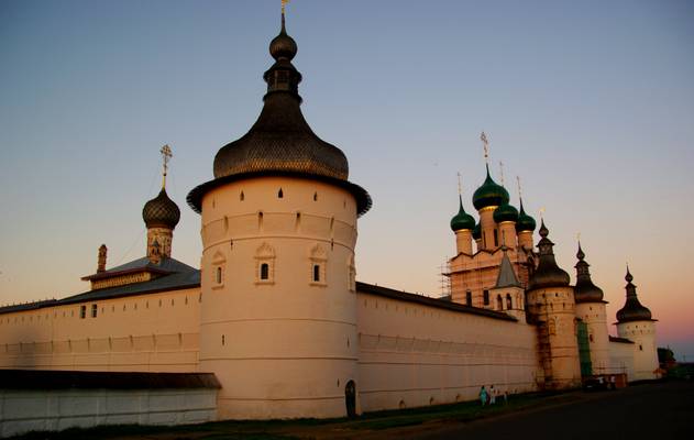 The Uspensky Cathedral in the Kremlin of Rostow